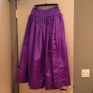 Magenta/purple iridescent ballerina skirt, full.